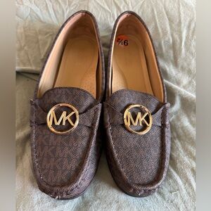 MK-CRAWFORD MOCCASIN LOAFERS SHOES SLIP-ON Michael Kors size 9.5